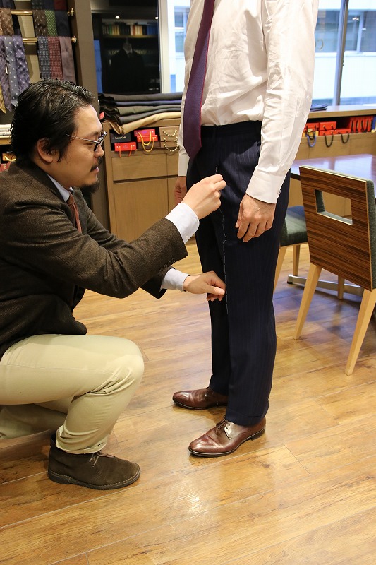 HAND MADE JACKET+尾作隼人氏のBESPOKE PANTS HAND MADE JACKET+尾作隼人氏のBESPOKE PANTS